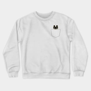 Pocket Caution Bot (Pocket Pat) Crewneck Sweatshirt